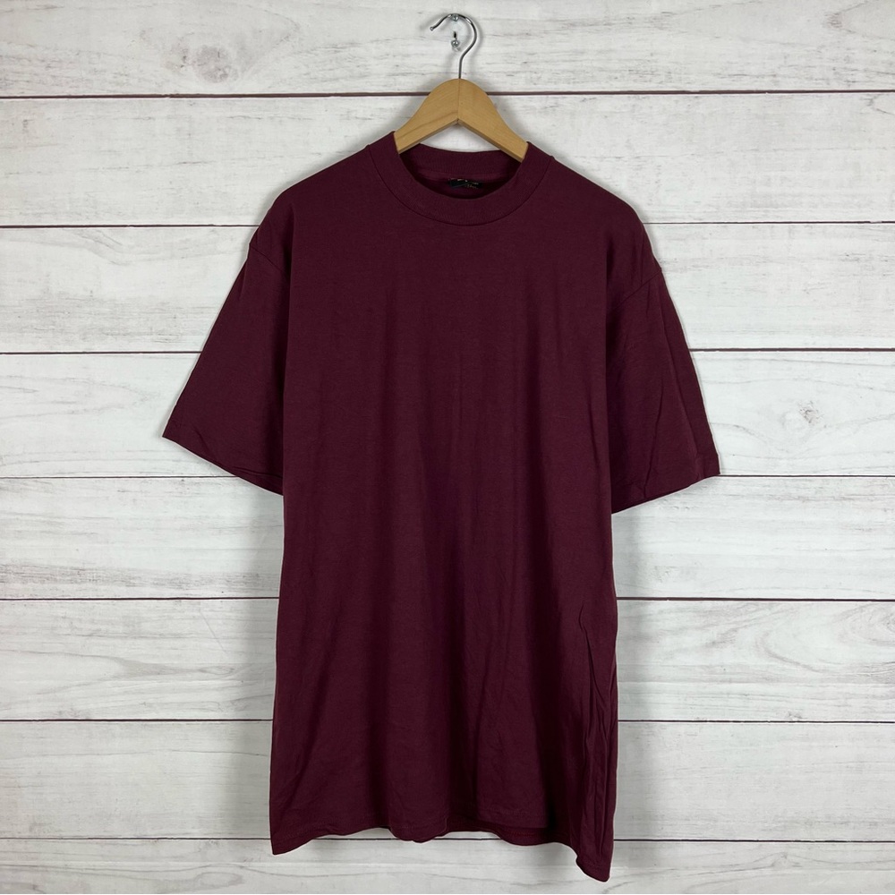 Vintage 1990s RARE Brockum Worldwide Blank Single Stitch T-Shirt